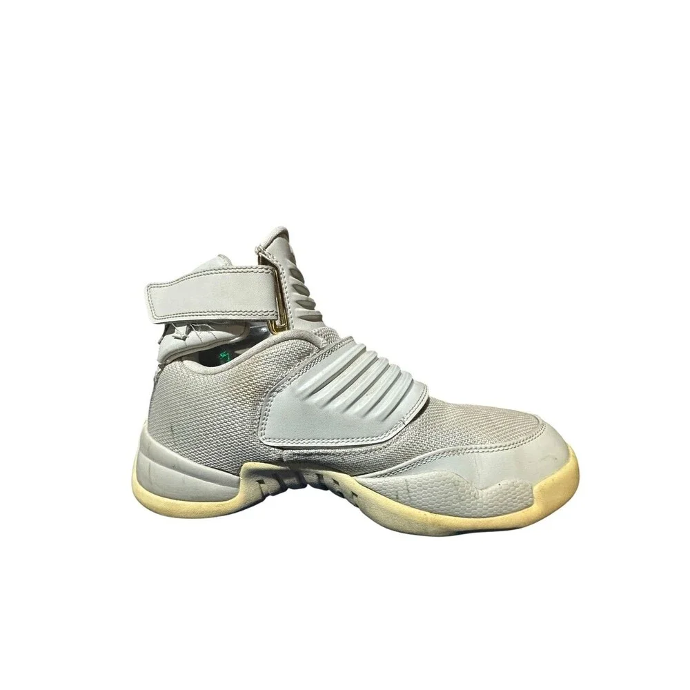 Air Jordan Generation 23 Light Bone Shoes Size 8 Men's Hook Loop Slip On White